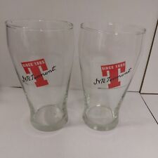 Tennents Lager Pint Glass x2
