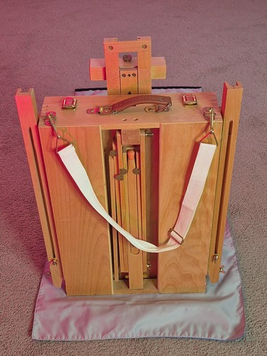 French easel wood - easel, sketch
