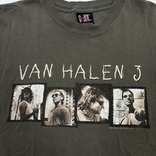 Van Halen 3 Shirt Men XL Army