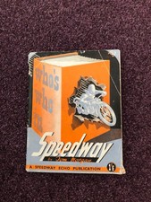 Speedway book who - who's, in