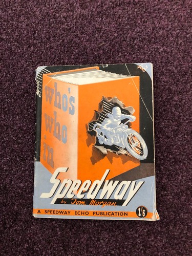 Speedway book who - book,