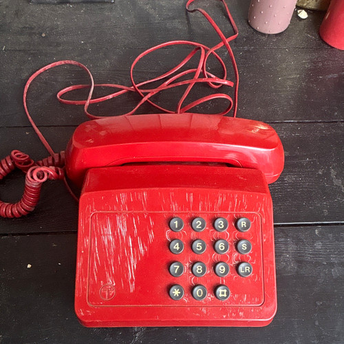 British telecom tribune red - british,
