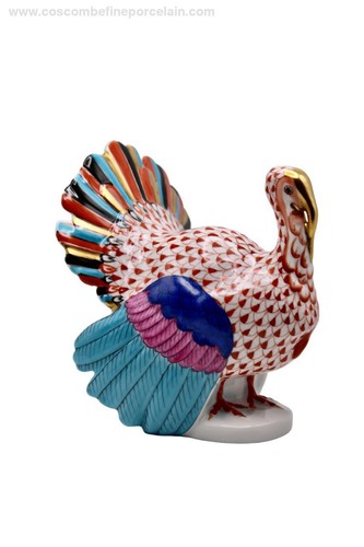 Large bird herend porcelain - large,