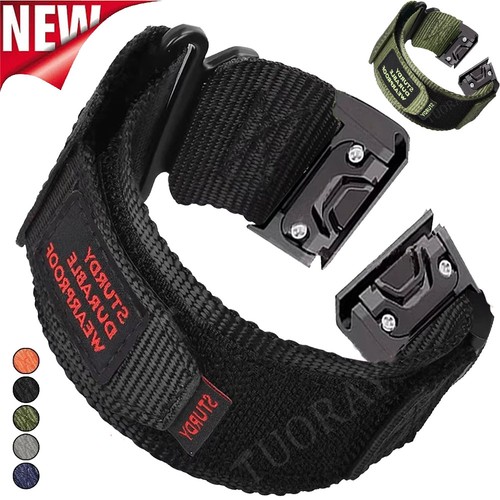 Rugged nylon watch strap - rugged,