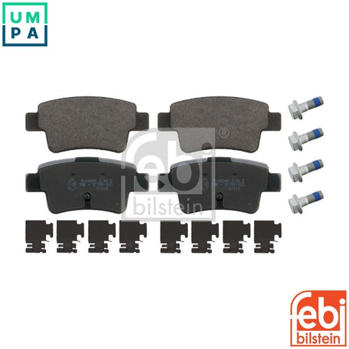 Brake pad set - pad, 16880