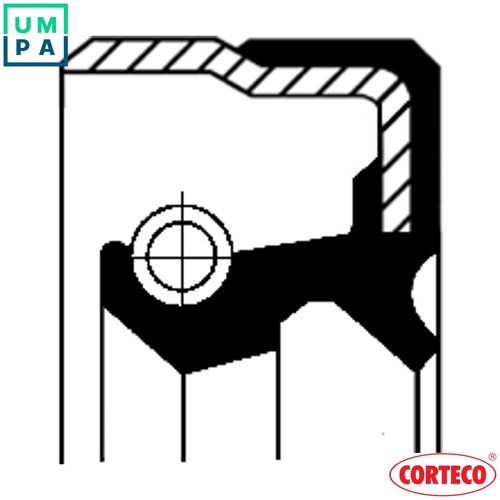 Shaft seal wheel hub 01029661b - shaft,
