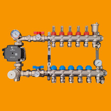 UNDER FLOOR HEATING MANIFOLDS