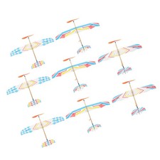  8 Pcs Rubber Band Powered