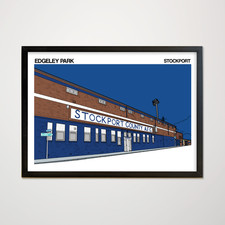 Stockport County Art print of