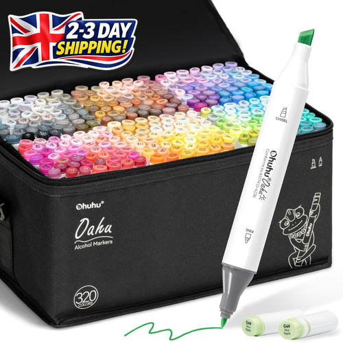 Ohuhu alcohol markers 320 - ohuhu,