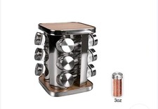 Spice Rack Organiser 12 Jar