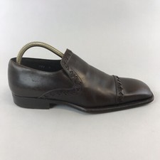 PATRICK COX Dark Brown Leather