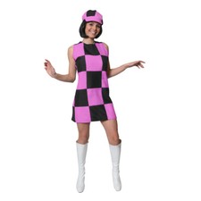 PINK AND BLACK 60S 70S PARTY