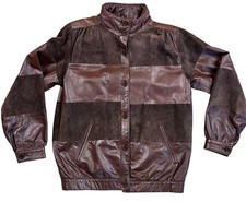 Vintage Leather Jacket Womens