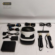 SONY PLAYSTATION VR VIRTUAL REALITY PROCESSOR UNIT 2 CONTROLLERS & CAMERA
