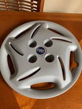 2 GENUINE  FIAT SEICENTO 1998 - 2010 13 INCH WHEEL HUB CAP COVERS TRIM  46829669