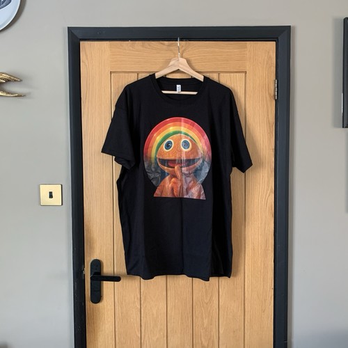 Rainbow zippy black graphic - zippy,