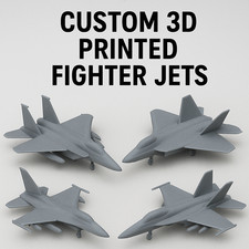 Custom Fighter Jet Models - 3D
