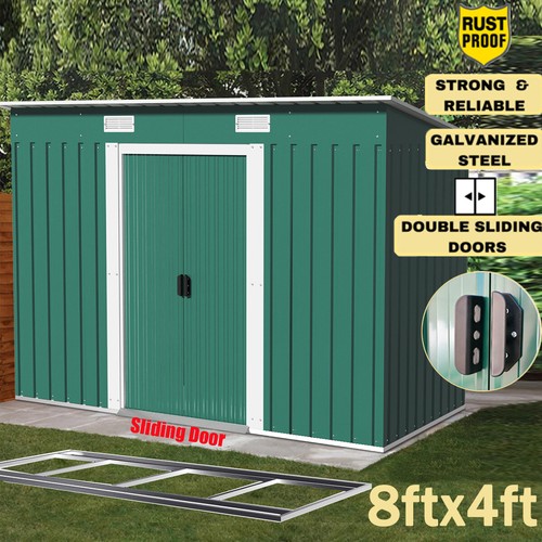 8x4ft garden storage shed - garden, with