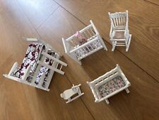 Melissa And Doug - Wooden Dolls House Furniture (Bedroom/Nursery Bunk Beds etc)