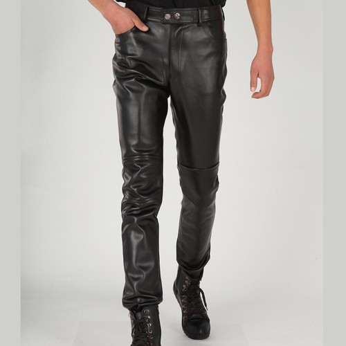 Mens faux leather motorcycle - mens,