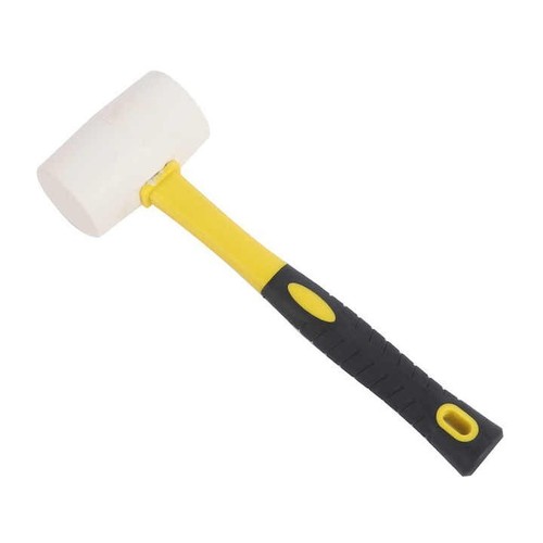 8oz rubber mallet hammer - rubber,
