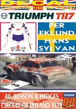 DECAL TRIUMPH TR7 V8 PER