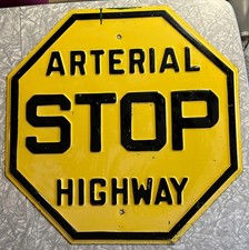 ORIGINAL OLD EMBOSSED ARTERIAL