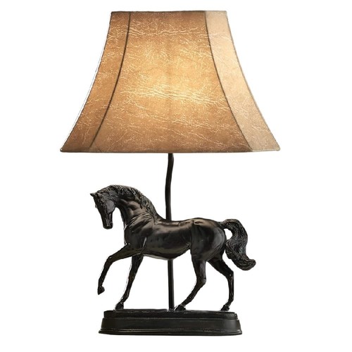 Antique black horse - antique,