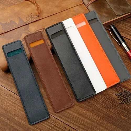 Leather pencil case - pu,
