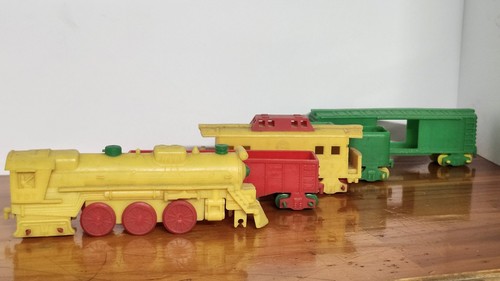 Old soft plastic - plastic, train