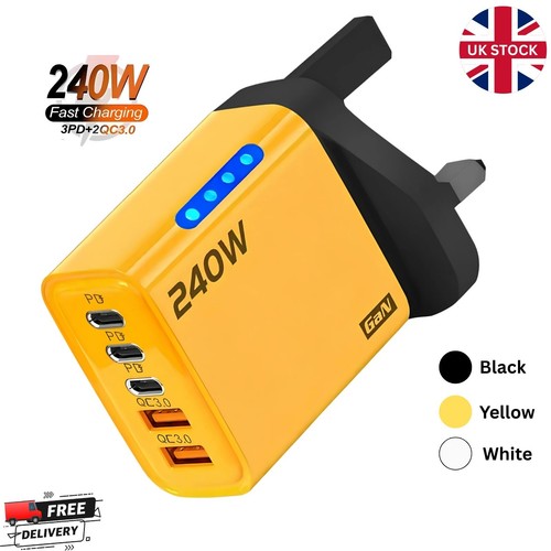 240w quick charger - uk, plug
