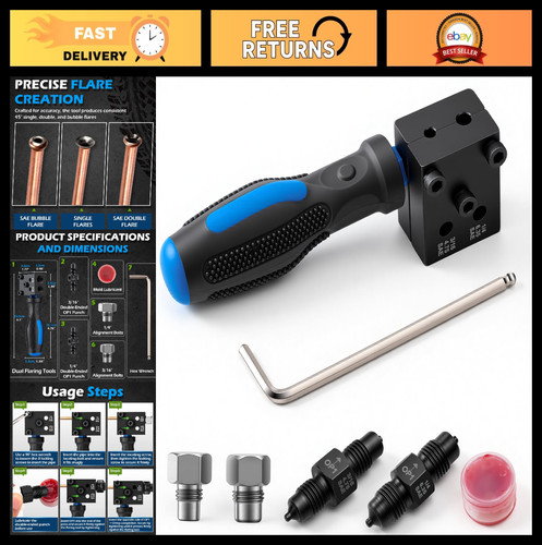 Piece brake line - 7-piece,