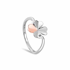 Clogau Welsh Silver & 9ct Rose