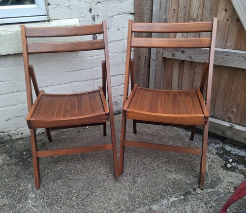 Vintage wooden folding - 2,
