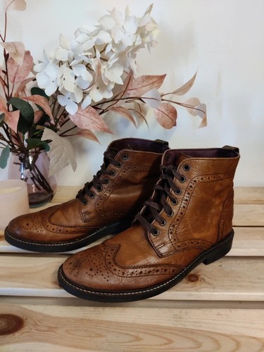 Men next tan brown leather - men's,
