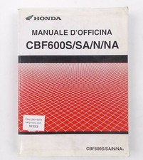 HONDA CBF600S/SA/N/NA WORKSHOP