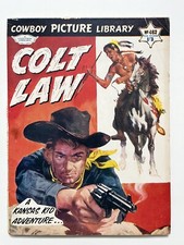 Cowboy Picture Library Comic No. 462 Kansas Kid in Colt Law Rare!