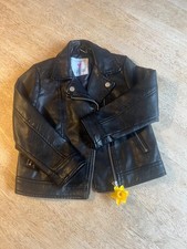 primark girls biker jacket kids size 3-4 years good condition
