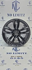 GENUINE AUDI 21" A6 RS6 RS7 TWIN 5 SPOKE GLOSS BLACK SINGLE WHEEL 4G0601025CE