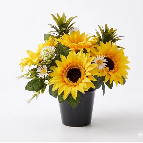 Cemetery grave vase pot - grave, with