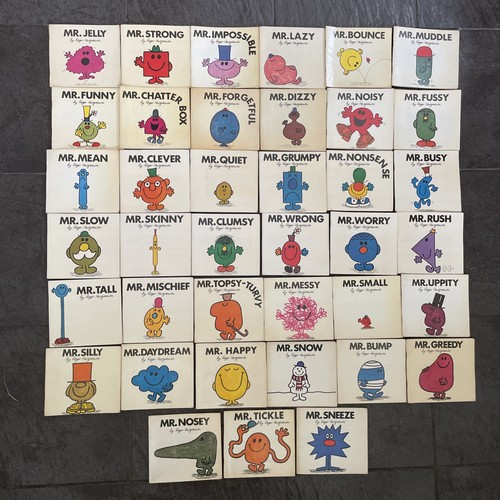 Complete set vintage mr - of, 39