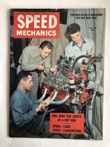Speed mechanics magazine 1953 - mechanics,