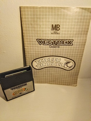Vectrex flipper pinball cart - vectrex,