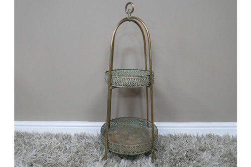 Side table metal gold - table,