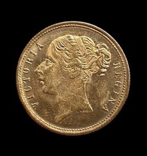 Nuremberg Queen Victoria of Great Britain Gilt Counter Gaming Token Coin Whist