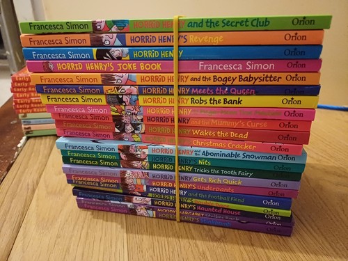 Horrid henry books - horrid,