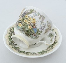 Royal Doulton Brambly Hedge Four Seasons ‘Spring' Cup & Saucer Duo Jill Barklem