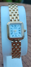 Ladies Gold Plated Avia classic Watch - with box and papers - for spares only