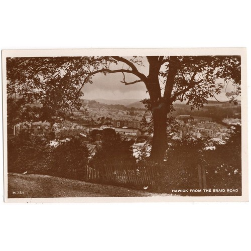 Hawick roxburghshire view from - hawick,